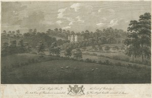 Beaudesert Hall and Park：鋼版画、nd [1762-1802]（印刷） 作： Stebbing Shaw