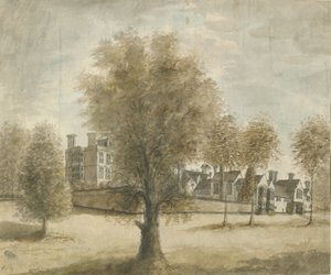 ドレイトンバセット-「ドレイトンマナー」：水彩画、nd [1789-1793]