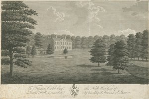 Lysways Hall：彫刻、nd [1762-1802]（印刷） 作： Stebbing Shaw