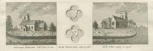 Mavesyn Ridware Church：彫刻、1781年 作： Stebbing Shaw