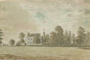 スタットフォールドホール：水彩画、ND [1762-1802]