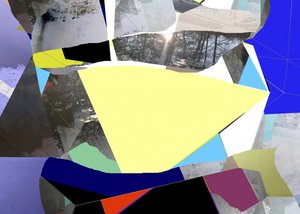 抽象的な太陽光のコラージュ 作： Stefan Fransson