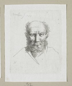 老人の頭 作： Stefan Juliusz Norblin de la Gourdaine