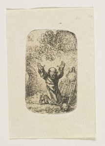 Monge em Oração 作： Stefan Juliusz Norblin de la Gourdaine