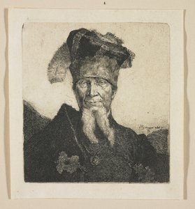 Retrato de um homem, chamado "Mazeppa"