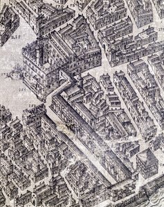 フィレンツェの地図 作： Stefano Buonsignori