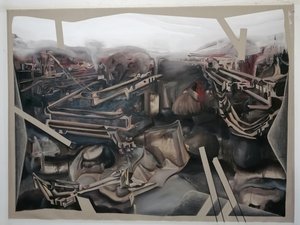  作： 