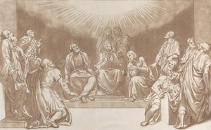 聖霊降臨、1760～90年。 作： Stefano Mulinari