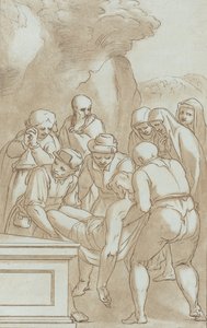 埋葬、約。 1780年。 作： Stefano Mulinari