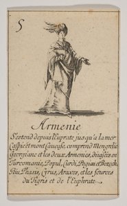アルメニア、1644年。 作： Stefano della Bella