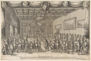 快楽の宴会、1627年。 作： Stefano della Bella