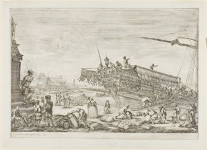 聖ステファノ騎士団のガレー船を変更 作： Stefano della Bella