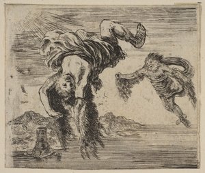 ダイダロスとイカルス、ゲームオブミソロジーJeu de la Mythologie、1644年。