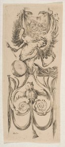 ドラムを叩く死、ca。 1653年。 作： Stefano della Bella