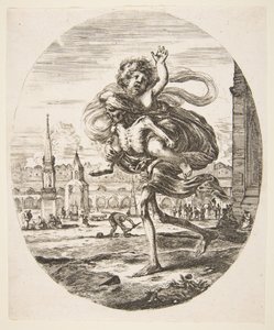 子供を連れた死、5人の死Les cinq Morts、ca。 1648。