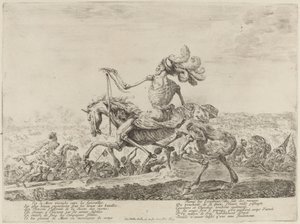 戦場の死 作： Stefano della Bella