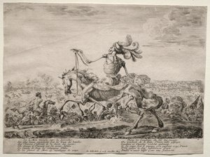 戦場での死 作： Stefano della Bella