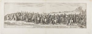 ローマへのポーランド大使の入場 作： Stefano della Bella