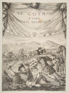 イルコスモの前絵、1650年。 作： Stefano della Bella