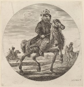 ハンガリーの騎士 作： Stefano della Bella