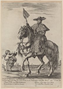 ドイツ人、1637年。 作： Stefano della Bella