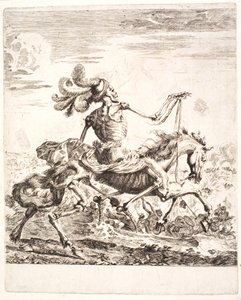 戦場での死 作： Stefano della Bella