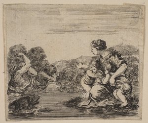 ラトナ、ゲームオブミソロジーゲームオブミソロジー、1644年。 作： Stefano della Bella