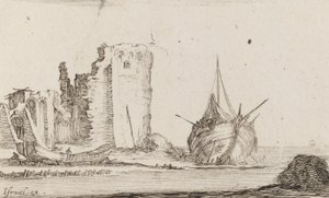 マリン、1642年。 作： Stefano della Bella
