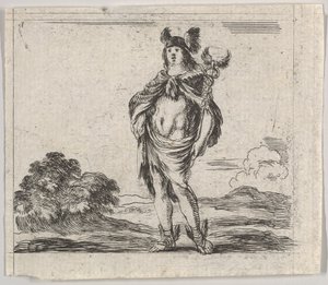マーキュリー、ゲームオブミソロジーゲームオブミソロジー、1644年。 作： Stefano della Bella