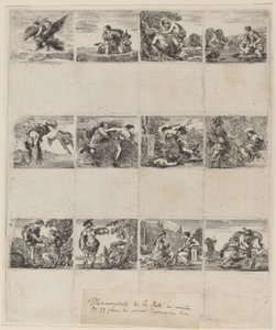 神話のトランプ、1644年。
