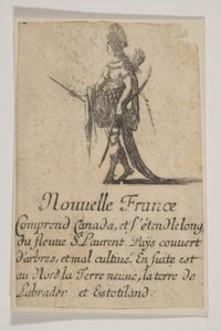 ニューフランス、1644年。
