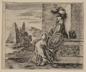 パラス、ゲームオブミソロジーゲームオブミソロジー、1644年。 作： Stefano della Bella