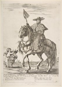 ベルナルディーノリッチの肖像、1637年。 作： Stefano della Bella