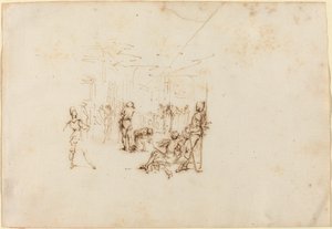 聖マタイ 作： Stefano della Bella