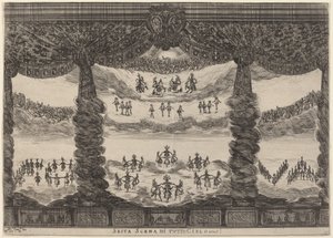 『Tutto Cielo』の第 6 場、1637 年。