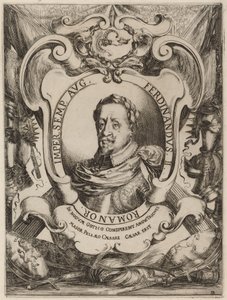 皇帝フェルディナンド 2 世、1637 年。 作： Stefano della Bella