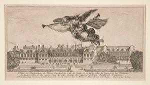 Veue et Perspective du Palais Cardinal (枢機卿宮の眺めと展望) 作： Stefano della Bella