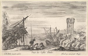 イタリアの海岸の眺め Veue des Costes d