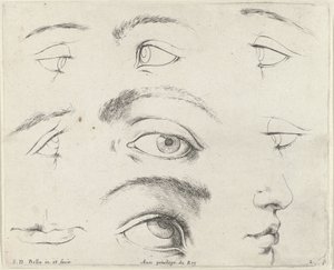 7つの目と2つの口と1つの鼻 描画の原理 (シリーズ タイトル) I principii del disegno (シリーズタイトル) 作： Stefano della Bella