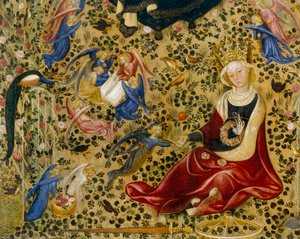 アレクサンドリアの聖カタリナ、マドンナデルロゼートの詳細 作： Stefano di Giovanni da Verona