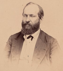 ジェームズ・エイブラム・ガーフィールドの肖像 1831-1881, 1869. 作： Stein Bros