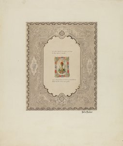 バレンタイン、c。 1941年。 作： Stella Mosher
