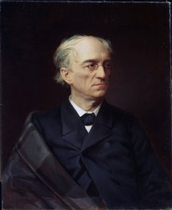 詩人の肖像 Fyodor Ivanovich Tyutchev (Theodore Tiuttchev y Tiutchev) 作： Stepan Fyodorovich Alexandrovsky