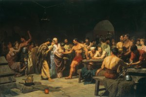 戦いの前の剣闘士たち 作： Stepan Wladislawowitsch Bakalowitsch
