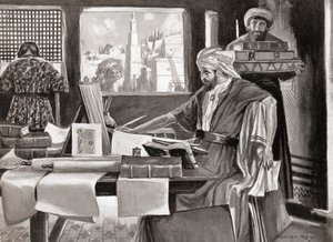 イサク・ベン・ユダ・アブラヴァネル、ハッチンソンの『History of the Nations』（1915年刊）より 作： Stephen (after) Reid