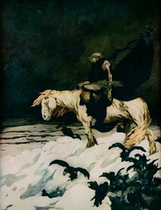 モスクワからの撤退、1911年、1918年 作： Stephen Baghot de la Bere
