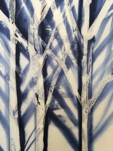 Tree II, 2016（布にワックス） 作： スティーブン・ダウ