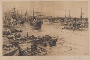 ロンドン橋 作： Stephen Parrish