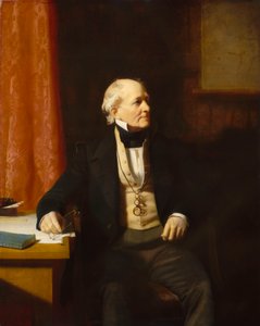 サー・フランシス・ボーフォート少将（1774-1857） 作： Stephen Pearce