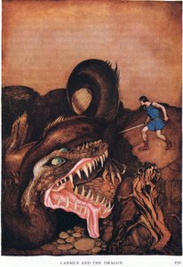 カドモスとドラゴン 作： Stephen Reid